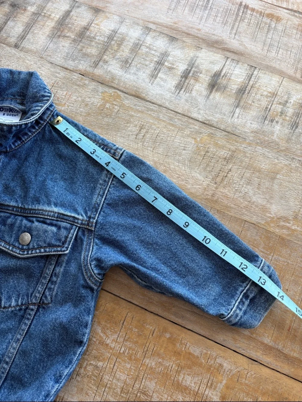 Vintage OshKosh Kids Jean Jacket 2t